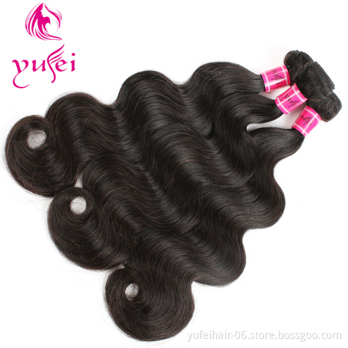 YUFEI hair bundles ,brazilian body wave bundles,virgin human hair